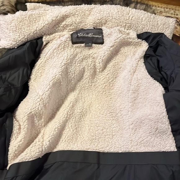 NWT Eddie Bauer size tall medium Lodge Cascadian Down Parka - Picture 9 of 11